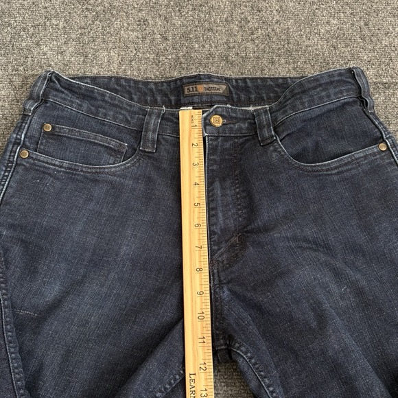 5.11 Tactical Jeans Mens Fits Size 33x31* Defender Flex Stretch Denim 74477 Work - Picture 10 of 13